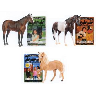 1345 - Breyer Horse Saddle Club Collection (Set of Three Models with Books) - NEW FOR MID-YEAR 2008!