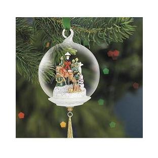 700409 - Breyer Horse Sledding Adventure - 2009 Glass Globe Ornament - NEW FOR CHRISTMAS 2009 - AVAILABLE NOW!