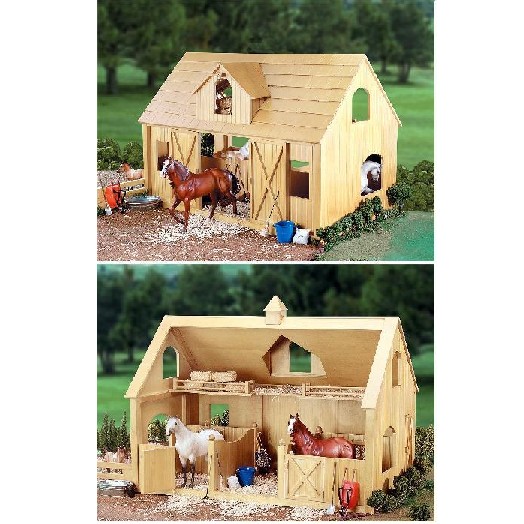 breyer deluxe wood barn
