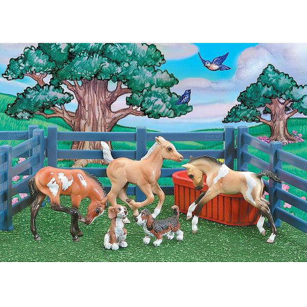 Stablemates Puppies and Foals Play Set