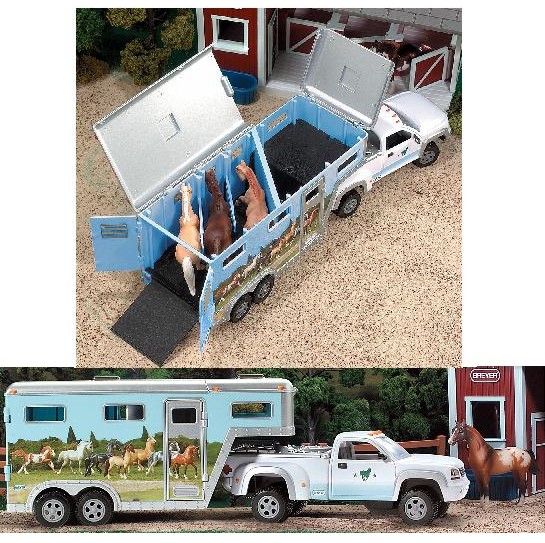 breyer horse truck and trailer traditional