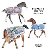 2810 - Breyer Horse Foal Blankets - Three Piece Assortment